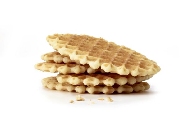 Parijse wafels stapel